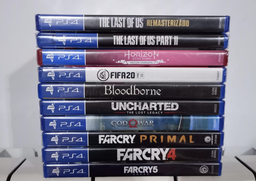 Juegos Físicos Originales Ps4 Nuevos Sellados (Usado)