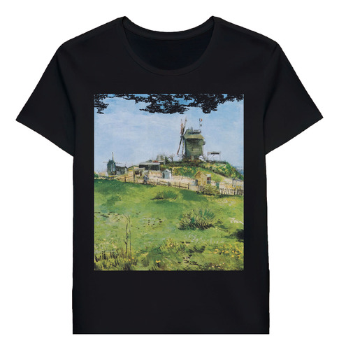 Remera Vincent Van Gogh Le Moulin Retro Aesthetic V Art 0559