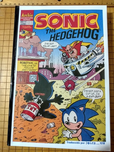 Cómic Sonic Tomo 2 Incluye Los Comics De 11 Al 20 En Español