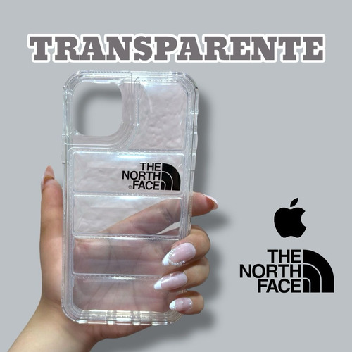 Fundas Case The North Face 2 En 1 Para Iphone Transparente Iphone 11 Pro Max