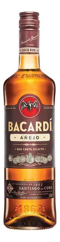 Ron Bacardi añejo 750 ML