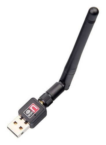 Adaptador Usb 2.0 Antena Wifi 802.11n Wireless 300mbps 2.4gh