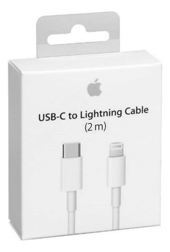 Imagen 1 de 1 de Cable Apple Original Rapido iPhone 14 Tipo C Caja 2m Ade