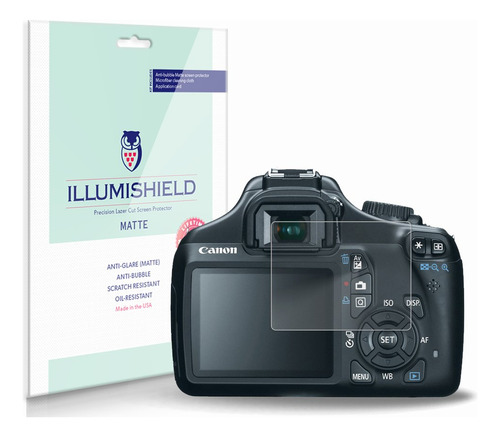 Illumishield Protector Pantalla Mate Para Canon Eo Rebel T3i