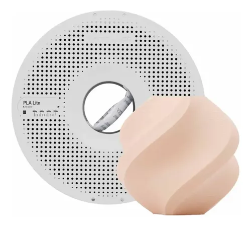 Filamento Pla Lite Bambu Lab Para Impressora 3d Bege 1 Kg
