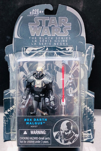 Star Wars Black Series #04 Darth Malgus (Usado)
