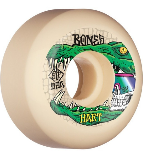 Llantas  Hart Gator Skull 54 V5 Sidecut Bones Street Tech  