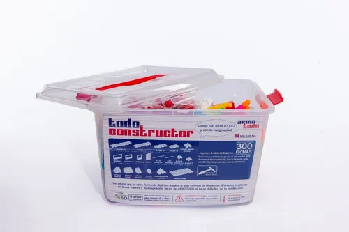 Armotodo Todo Constructor X 300 Fichas Bloques Construccion