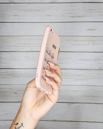 Funda Antigolpes Calendario 2022 Brillos Para iPhone 6 / 6s