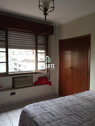 Imagem 4 de 13 de Apartamento Para Venda, 130m2, 2 Quartos, Dependência, 1 Vaga Demarcada, José Menino, Santos - Ap01726 - 34442155
