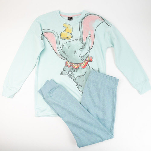 Pijama Mujer Dumbo Happy Clasico Talla L