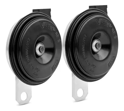Par De Buzina Toyota Hilux 72mm Conector Original Vt219