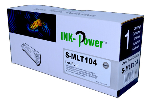 Toner Para Samsung Mlt D104s 104s Ink-power
