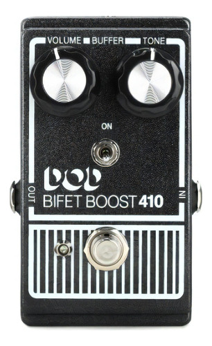 Pedal de efectos de guitarra Dod Digitech Bifet Boost 410 Black