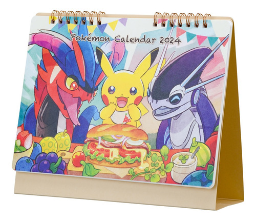 Calendario Pokémon 2024 · 2025 · Scarlet & Violet