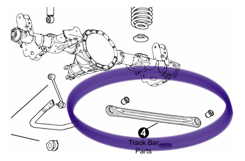 Buje Barra Trackbar Trasera Tahoe Avalanche Grand Blazer Z71