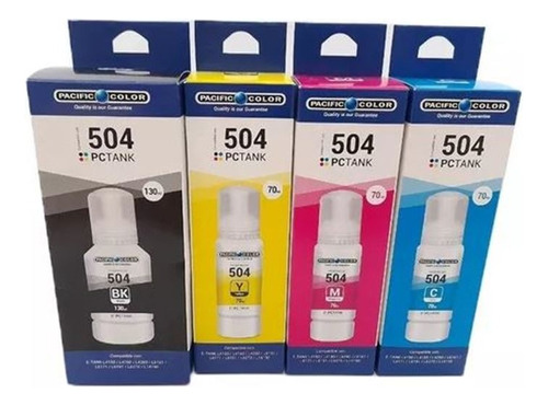 Pack 4 Tintas 504 Epson Alternativas Premium