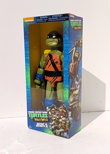 Tortuga Ninja Teenage Mutant Xl Ninja Camuflajeada Leonardo