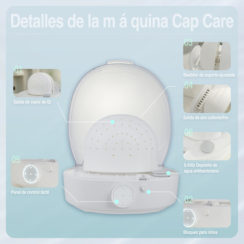 Máquina De Cuidado De Sombreros Para Planchar Y Secar