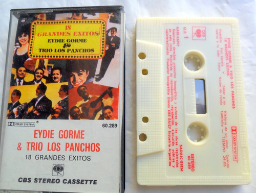 Eydie Gorme & Trío Los Panchos 18 Grandes Éxitos 1982 Casete