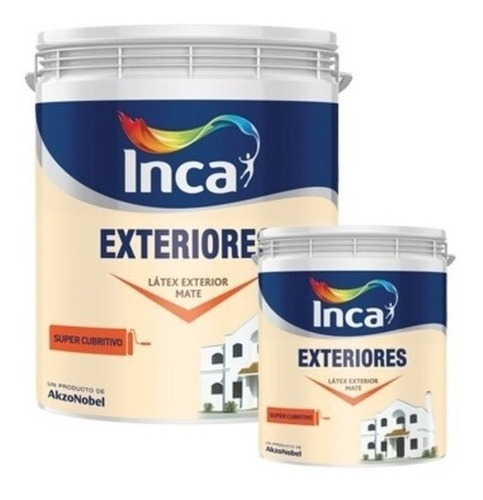 Exteriores Inca Latex Exterior 4l -  Nalon