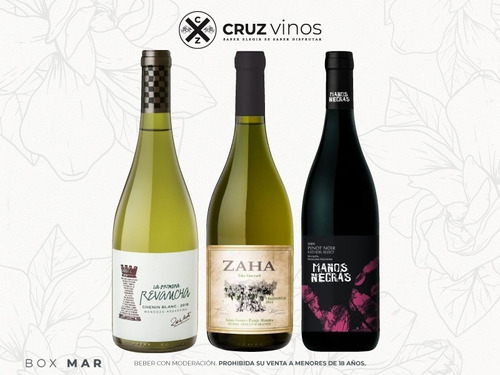 Vinos Box Mar - Revancha/manos Negras/zaha