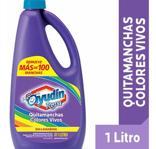 Pack X 3 Unid Quitamancha  Colorvivos 700 Ml Ayudin Aditivo