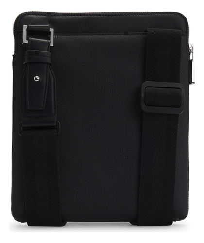 Bolso Para Hombre Boss Estilo Sobre Con Textura Color Negro Diseño de la tela unitalla