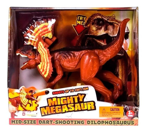 Dinosaurio Lanza Dardos Mighty Megasaurus 16912 Gtm
