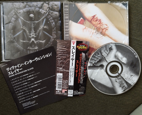 Slayer * Divine Intervention * Cd Japonés Like New