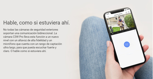 Imagen 4 de 9 de Camara Ip Ezviz C3w Pro 4mp Wifi Audio Color Sirena Luz