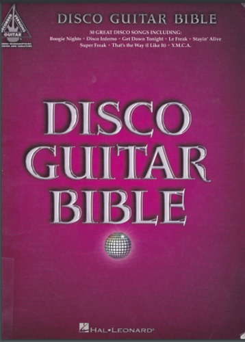 Disco Guitar Bible - 30 Partituras Y Tablaturas P/ Guitarra 