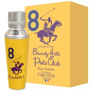 Perfume Beverly Hills Polo Club Women Nº 8 100ml - Selo Adipec