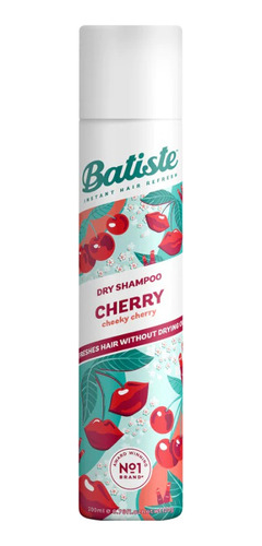 Shampoo Seco Cherry Batiste Increíble Aroma Brillo Vegano