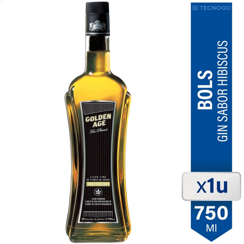 Licor Fino Golden Age Elder Flower 750ml Tres Plumas