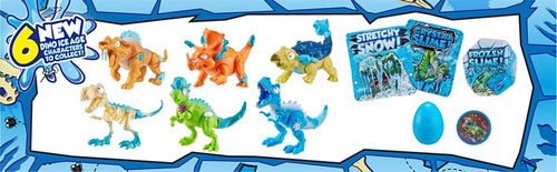 Smashers Dino Ice Age T-rex By Zuru Mini Huevo Sorpresa Con