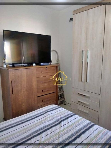Imagem 10 de 30 de Apartamento À Venda, 60 M² Por R$ 298.500,00 - Ocian - Praia Grande/sp - Ap1800