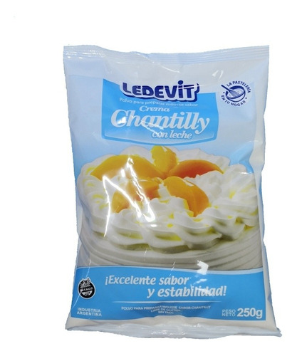 Crema Chantilly En Polvo Ledevit 250g Reposteria Pasteleria 