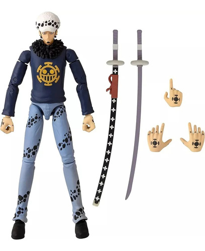 One Piece Anime Heroes Trafalgar Law Bandai Orig. Replay