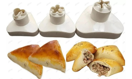 Imagem 4 de 6 de Formas Coxinha, Empadas, Pasteis, Esfiha, Brigadeiro Churros