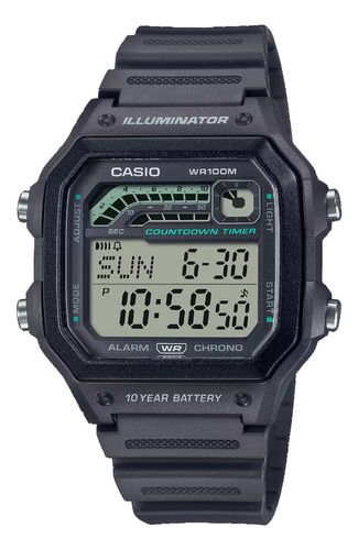 Reloj Hombre Casio Ws-1600h-8av Cuarzo Original