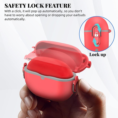 . Funda Secure Lock Con Llavero For Beats Studio Buds+