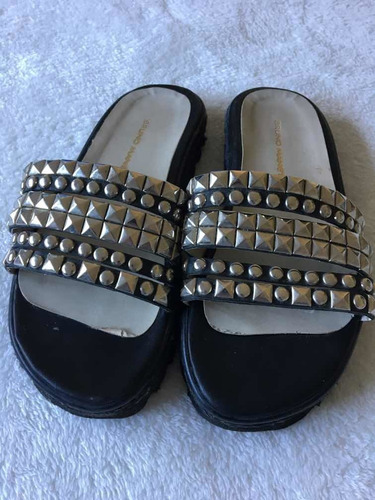 Sandalias Zapatos Tachas Mujer Nro. 38 Poco Uso! Divinas!!