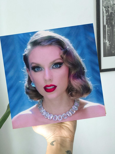 Taylor Swift Bejeweled Midnights Cuadro 20x20cm Personaliza 