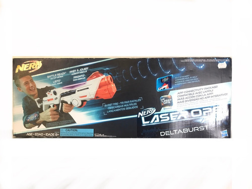 Nerf Laser Ops Deltaburst App Pistola Eletronica Hasbro