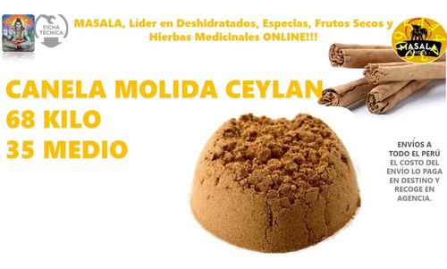 Canela Ceylan Molida Delivery Todos Los Distritos De Lima