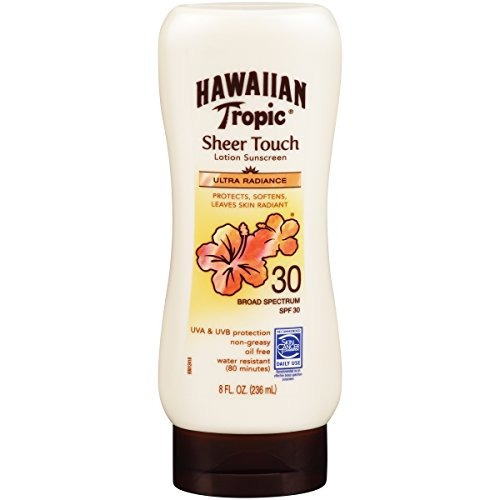 Hawaiian Tropic Sheer Touch, Loción Sunscreen Ultra Radiance