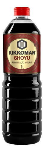 Shoyu  Kikkoman Fermentação Natural 1l New