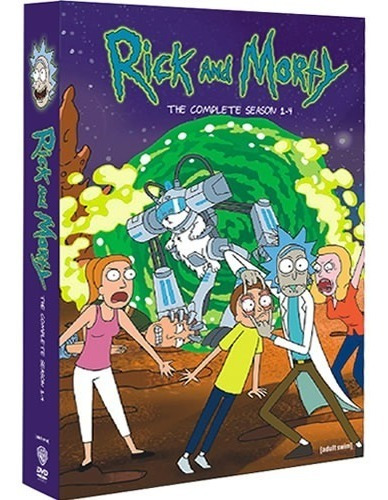 Rick And Morty Box Set Complete Seasons 1-4 ( Dvd 2020 )