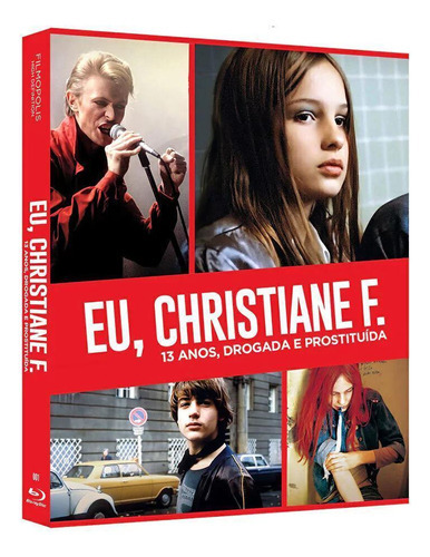 Blu-ray Eu Christiane F. 13 - Edição De Colecionador 4 Cards
